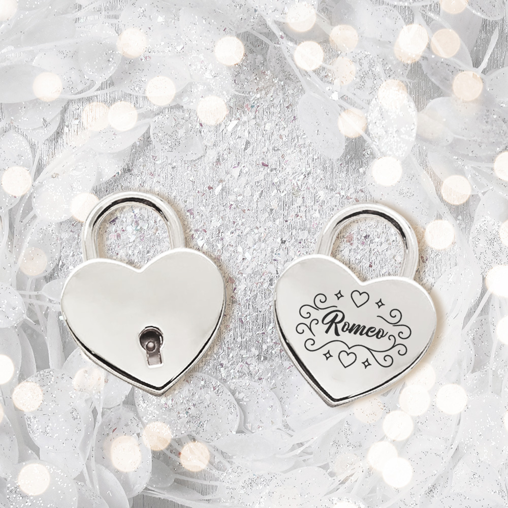 Lighting Decor Wedding - Candado de Amor Personalizado, Estilo Retro