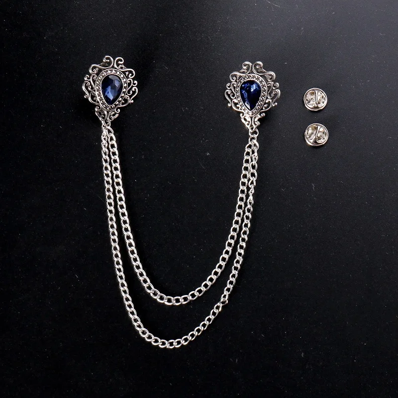 Elegant Decor & Lighting Llc - Elegante broche grande de aleación Vintage