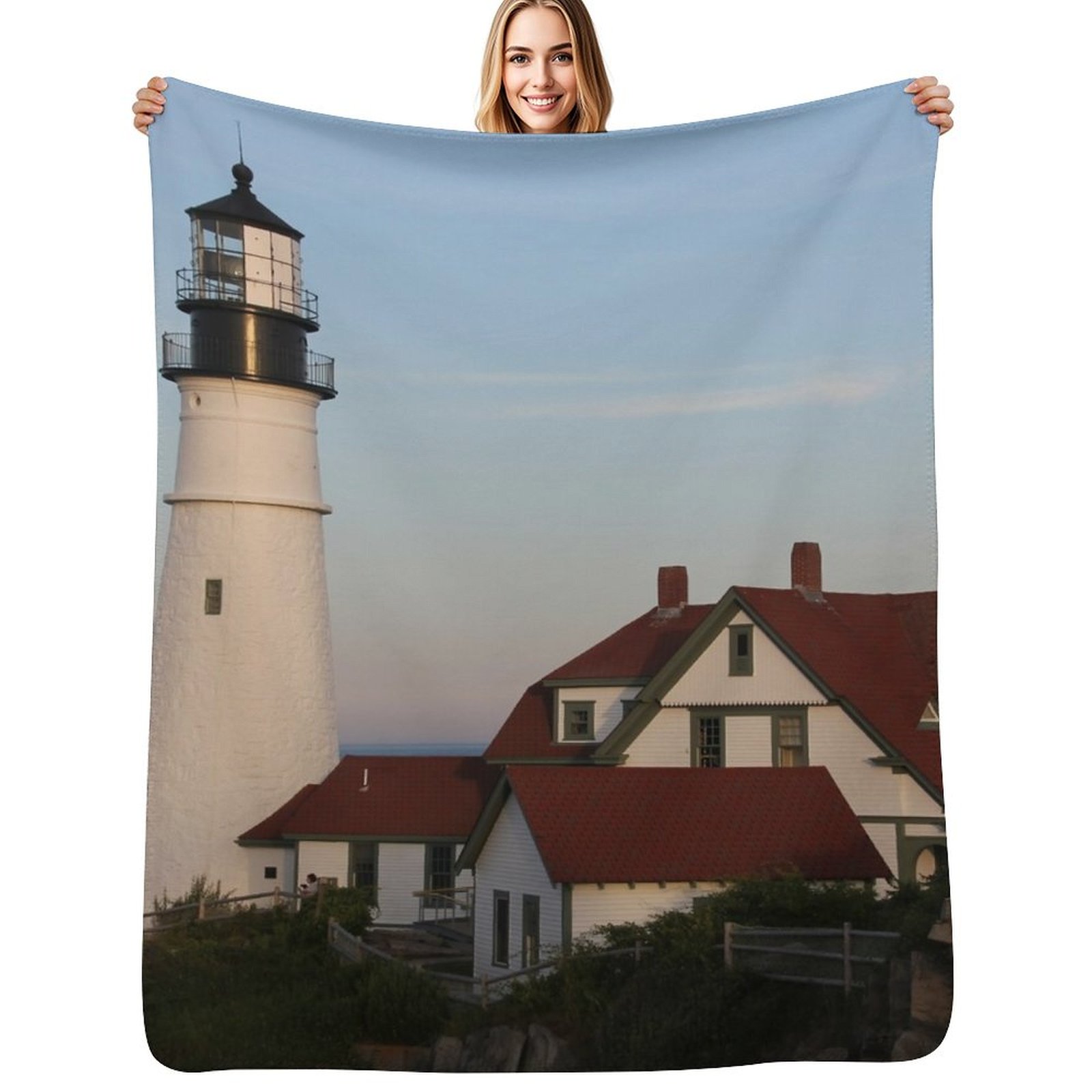 Lighting Home Decor Ideas - Manta ligera Portland Head Light, estilo