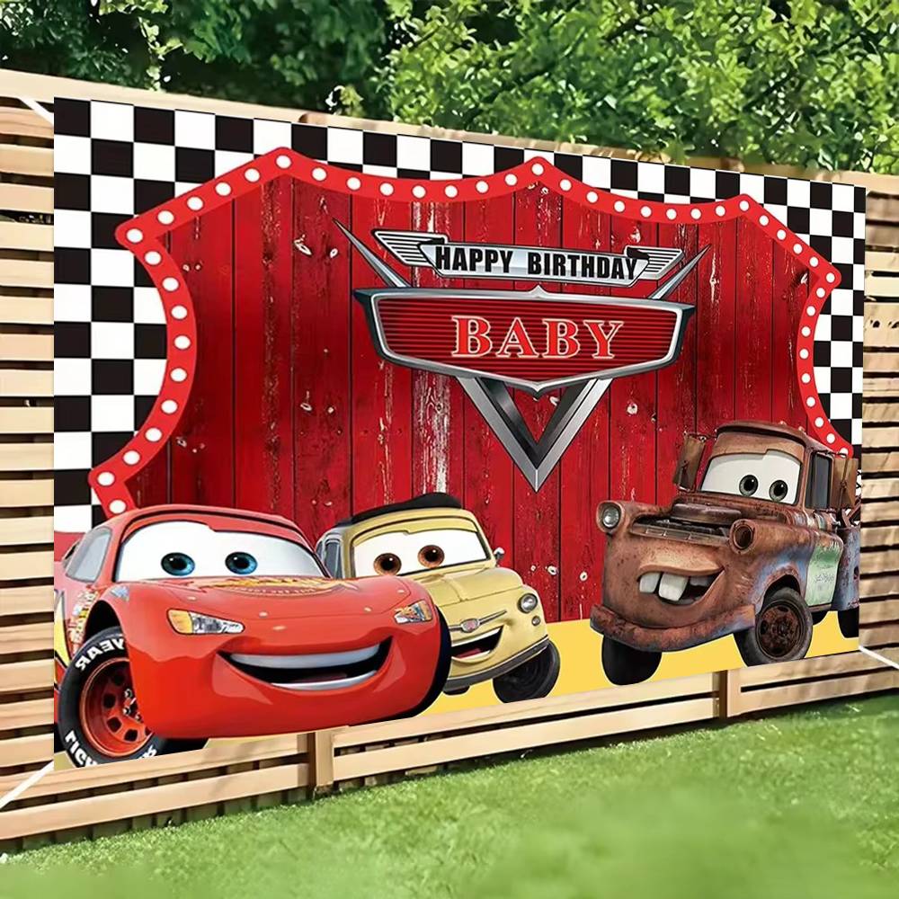 Lighting Mcqueen Decor - Decoraciones para Fiestas de Autos de