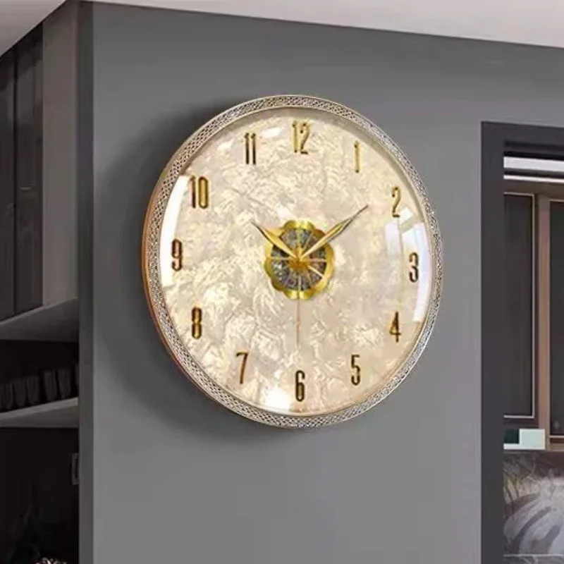 Lighting Home Decor Wall Clocks - Reloj de pared de salón de