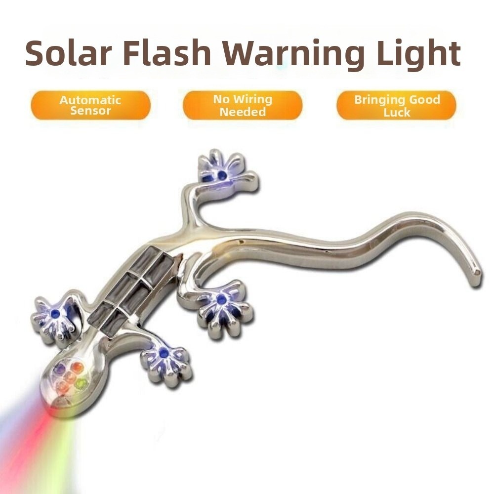 Gecko Lighting & Decor - Nueva Luz de Advertencia Solar con