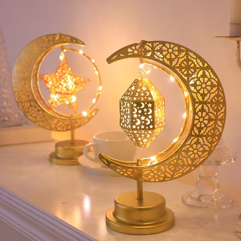 Led Moon Lamp - Luz LED nocturna de Ramadán, Luna
