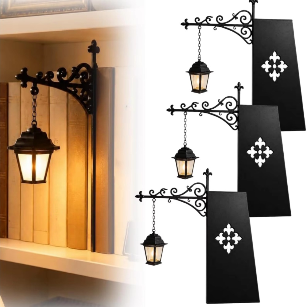 Decor Lighting & Decor Fires Photos - Linterna decorativa para biblioteca, iluminación para