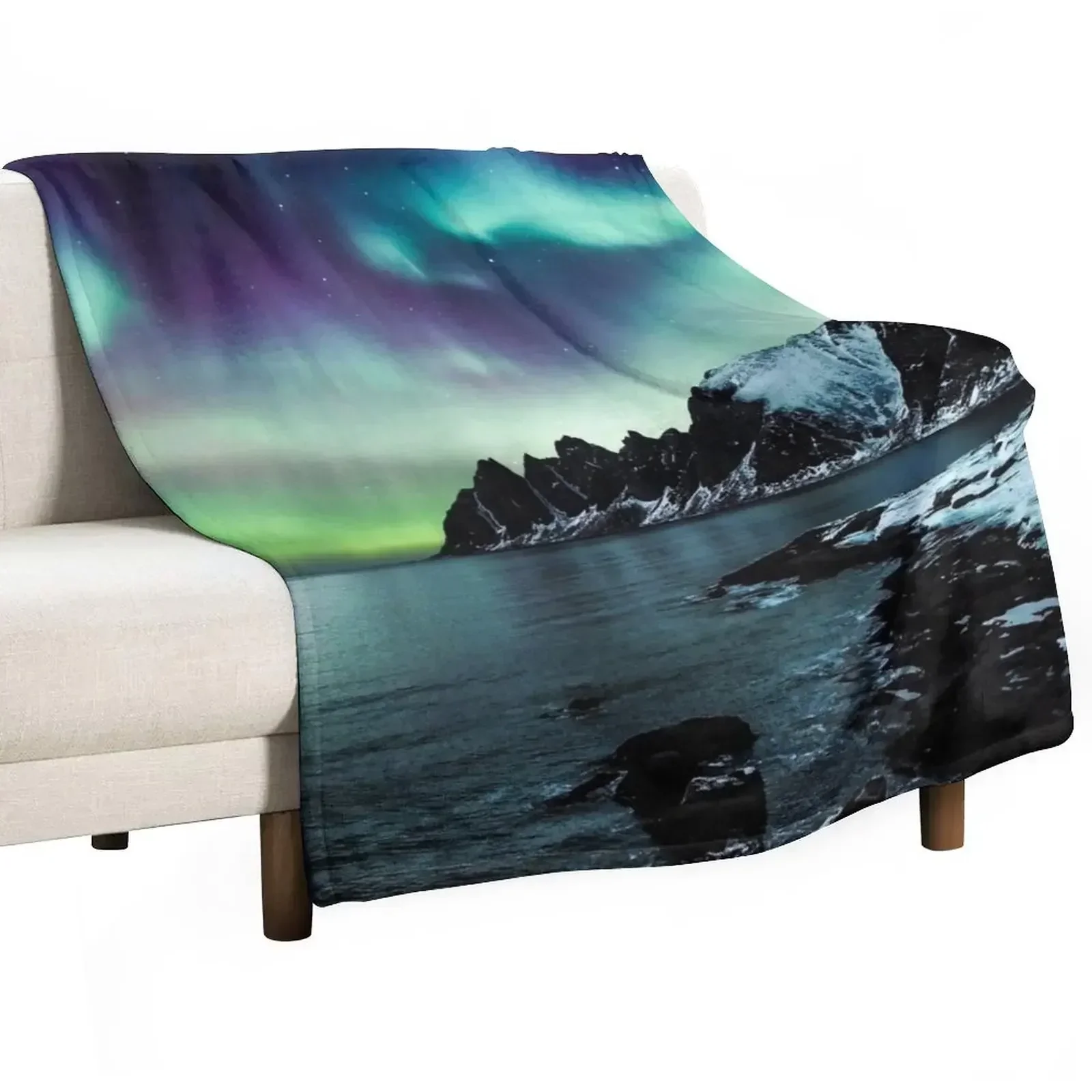 Lighting Home Decor Ideas - Manta decorativa Northern Lights III para