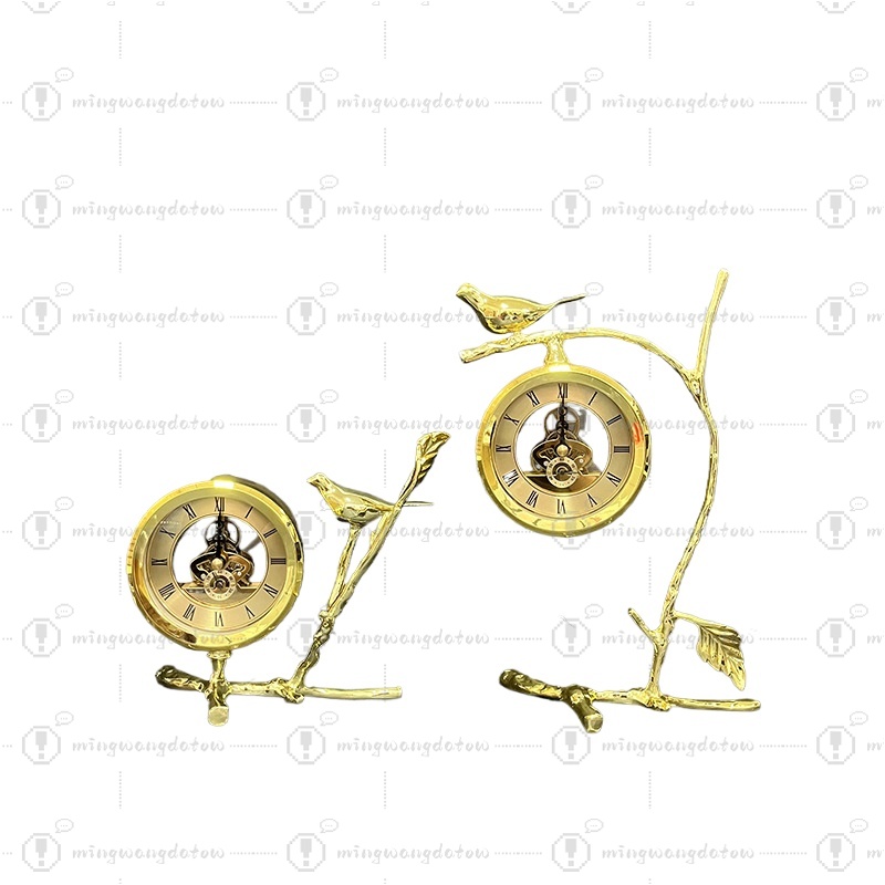 Office Lighting Decor - Reloj de Mesa Moderno de Lujo,