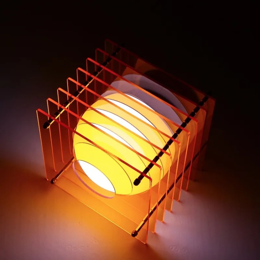 Led Moon Lamp - Lámpara Lunar DIY de Acrílico con