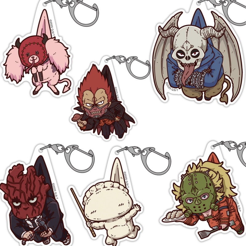 Decor Lighting Phone Number - Dorohedoro Anime Cosplay Charm llavero acrílico
