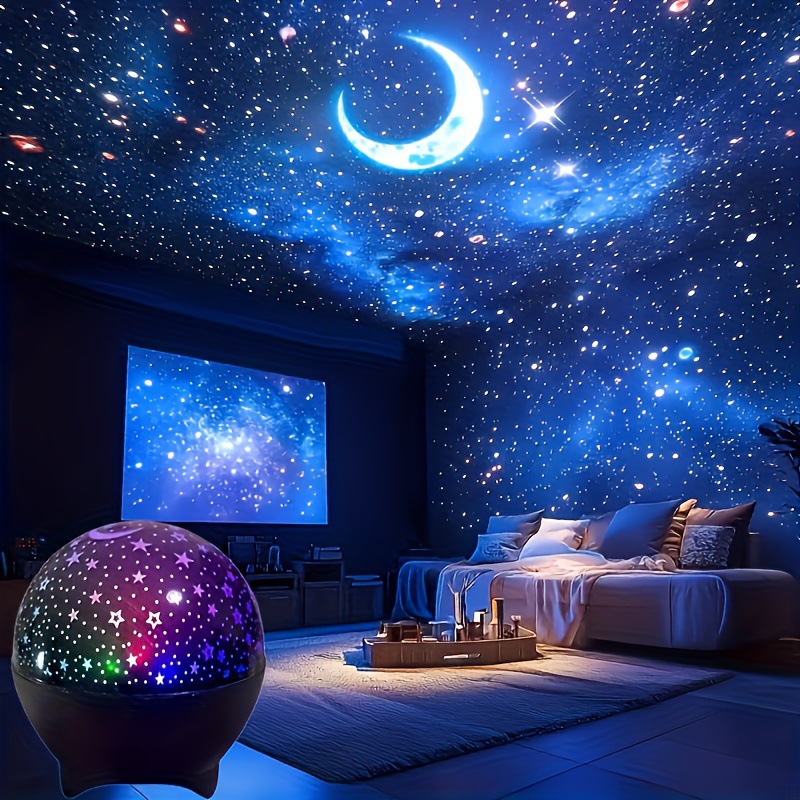 Proyector de luz de cielo estr - Led Moon Lamp reseña y precio