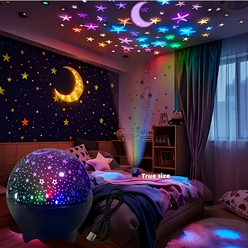 Proyector de luz de cielo estr - Led Moon Lamp reseña y precio