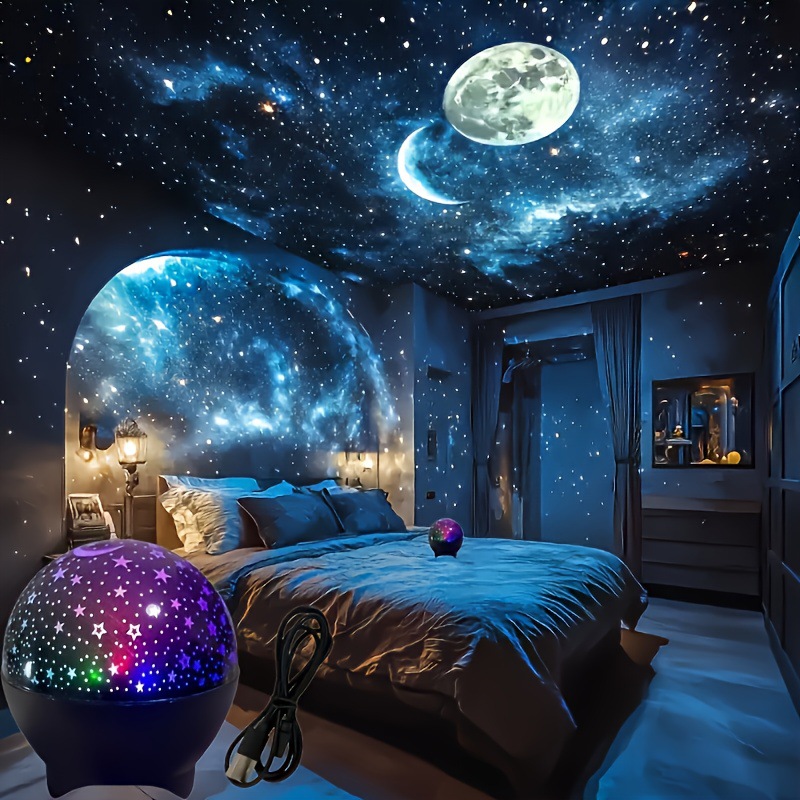 Proyector de luz de cielo estr - Led Moon Lamp reseña y precio