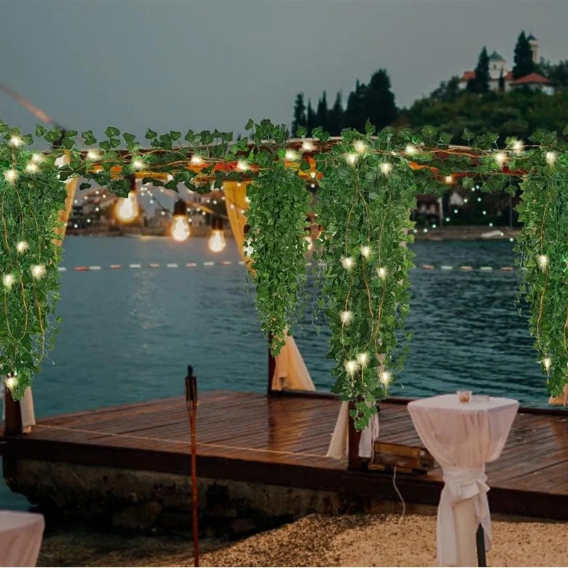 Hera verde de 210cm, guirnalda - Wall Decor Lighting Tree reseña y precio