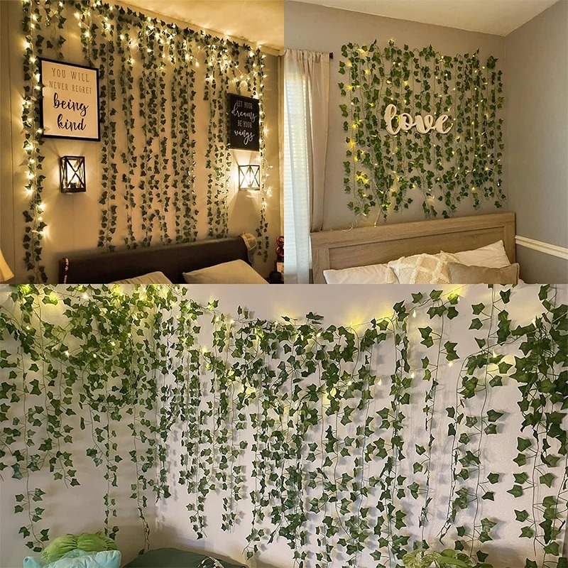 Hera verde de 210cm, guirnalda - Wall Decor Lighting Tree reseña y precio