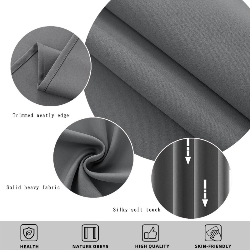 Cortina Opaca de una Sola Piez - Office Lighting Decor reseña y precio