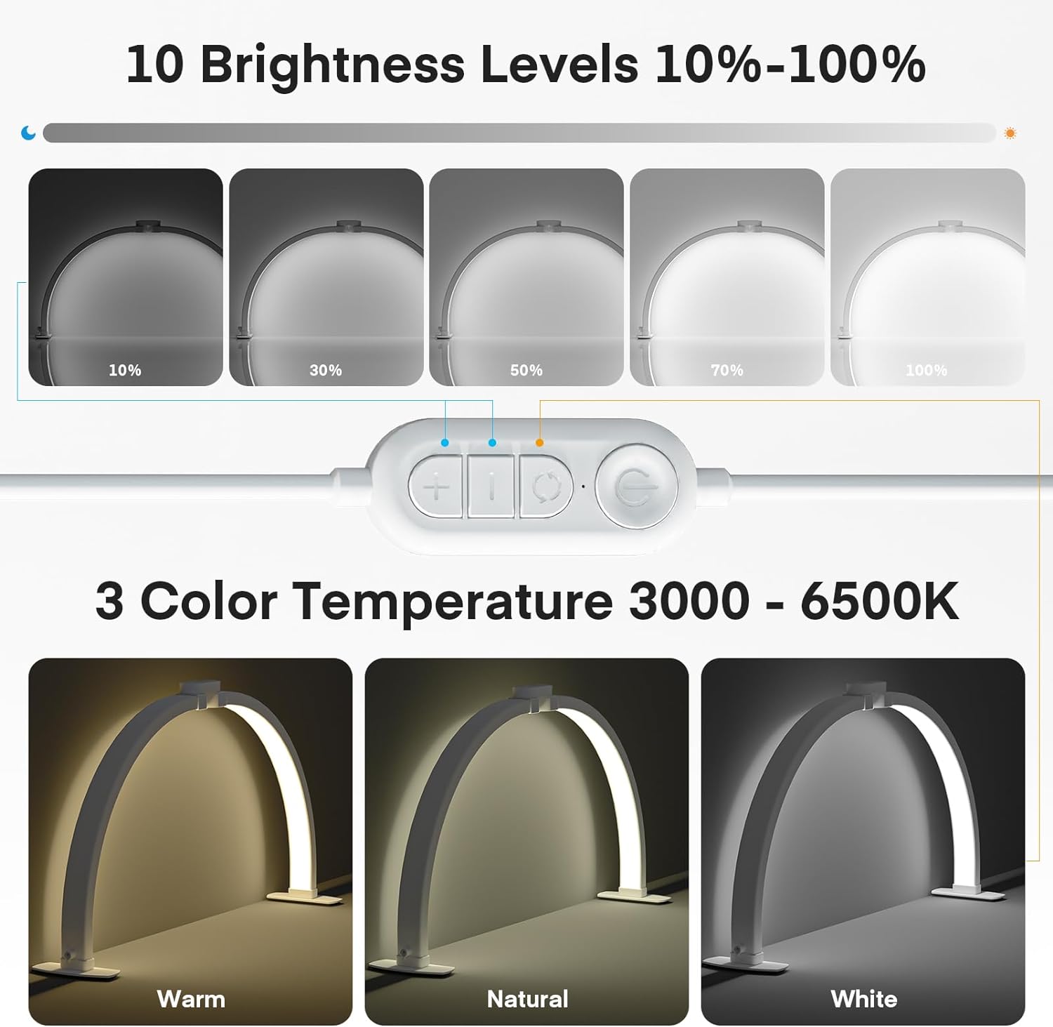 Luz LED de media luna para tec - Led Moon Lamp reseña y precio