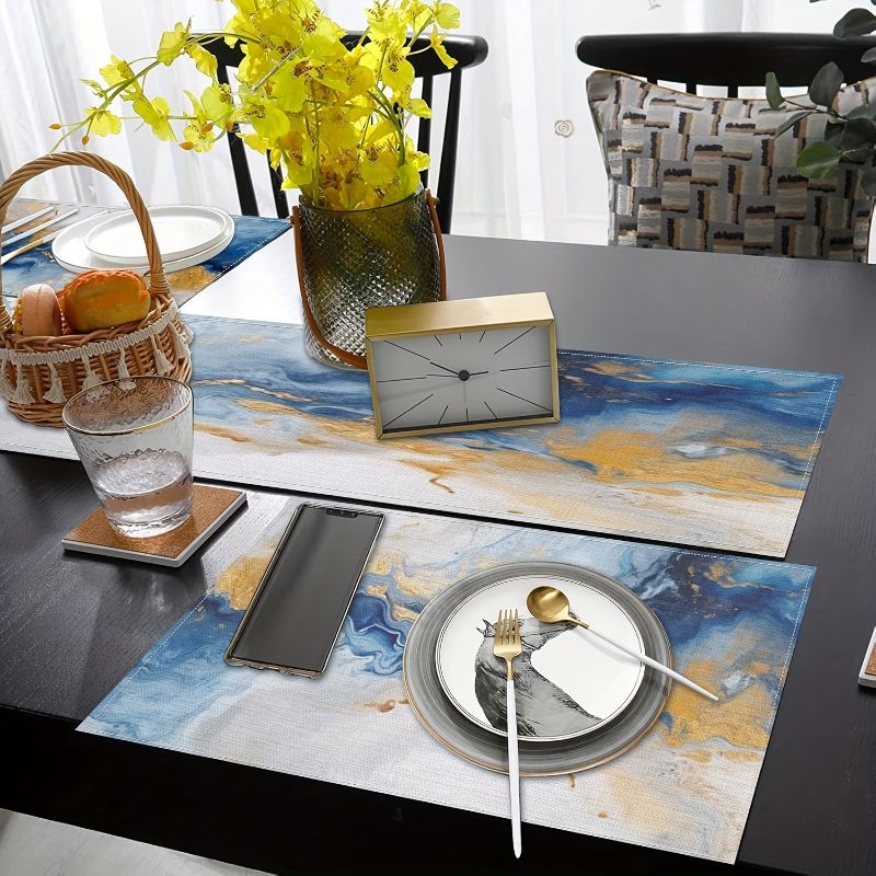 Juego de manteles individuales - Kitchen Decor Lighting reseña y precio