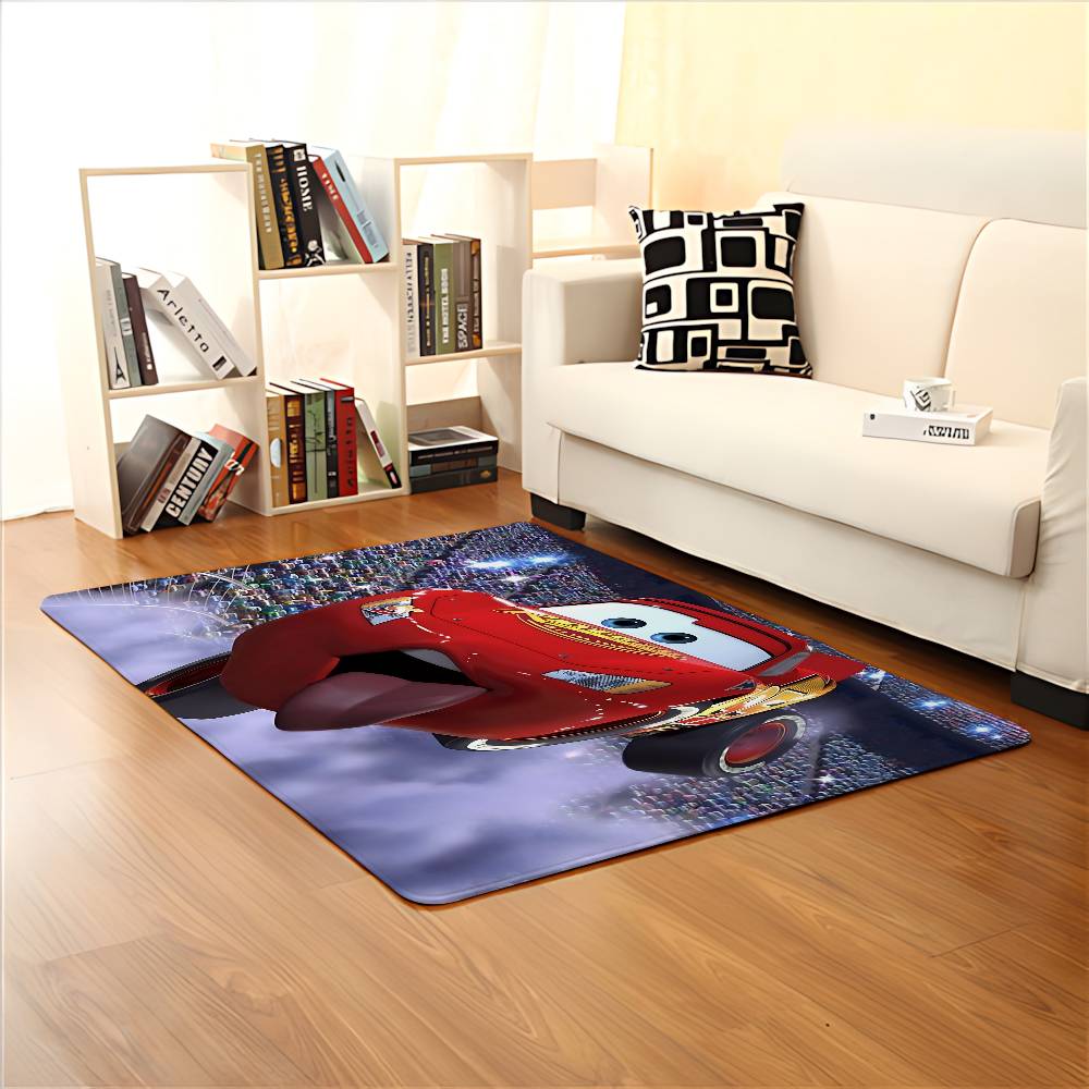 Alfombra antideslizante para b - Lighting Mcqueen Decor reseña y precio