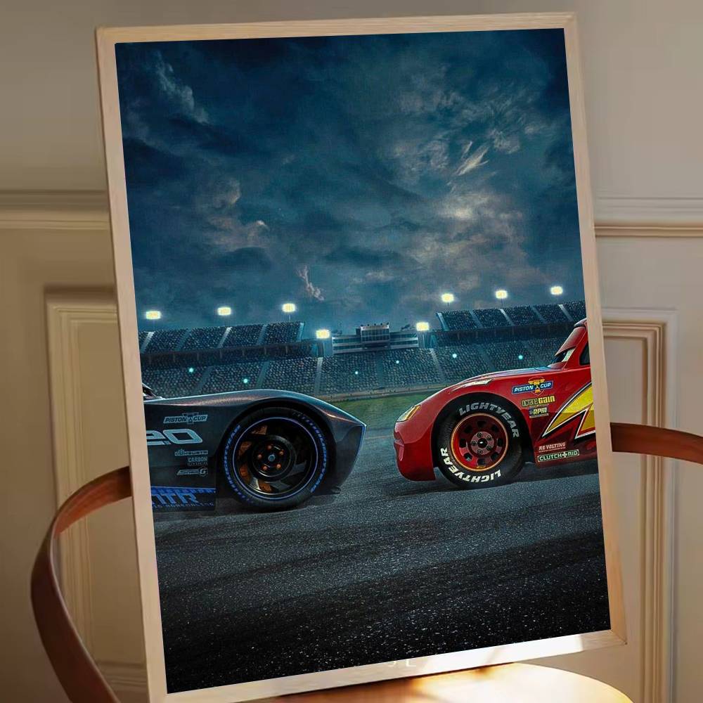 Póster de Cars 3 Film Lightnin - Lighting Mcqueen Decor reseña y precio