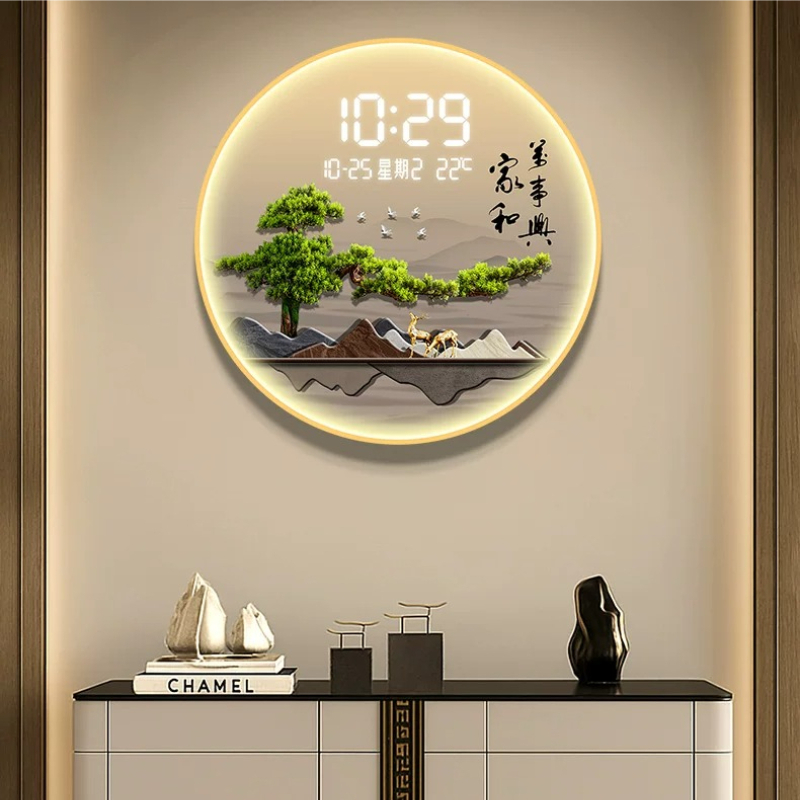 # Relojes de pared redondos y  - Lighting Home Decor Wall Clocks reseña y precio
