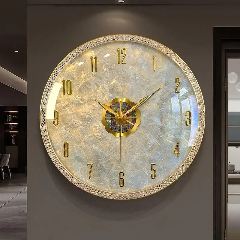Reloj de pared de salón de luj - Lighting Home Decor Wall Clocks reseña y precio