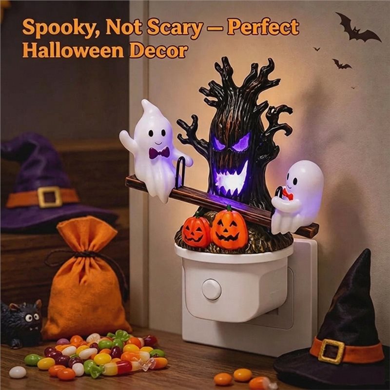YANA50I Decoración de Hallowee - Wall Decor Lighting Tree reseña y precio