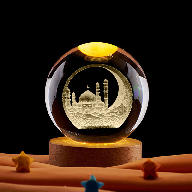 Decoración de Ramadán, bola de - Led Moon Lamp reseña y precio