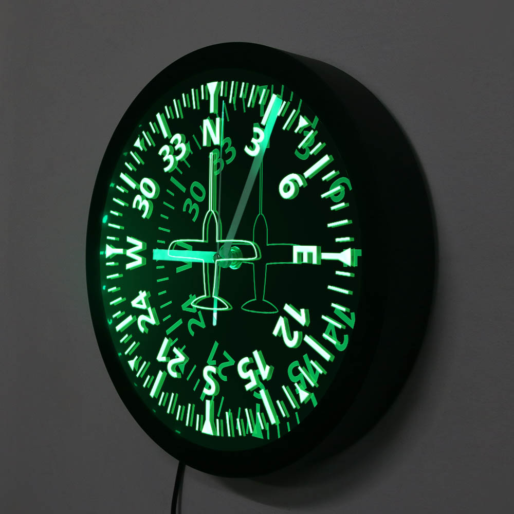 Medidores de aviones, instrume - Lighting Home Decor Wall Clocks reseña y precio