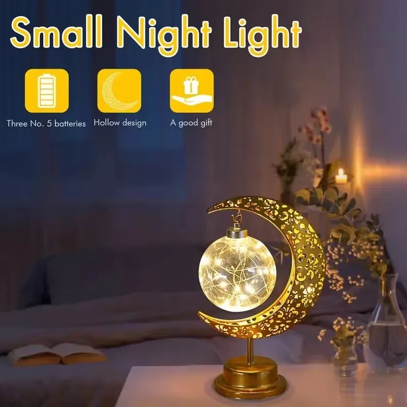 Luz LED nocturna de Ramadán, L - Led Moon Lamp reseña y precio