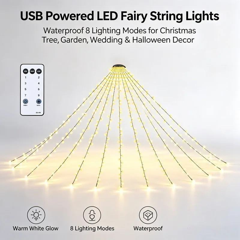 Guirnalda de Luces LED USB Imp - Lighting Decor Wedding reseña y precio