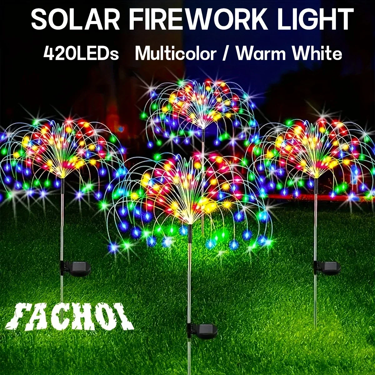 Nuevas Luces Solares de Fuegos - Lighting Decor Wedding reseña y precio