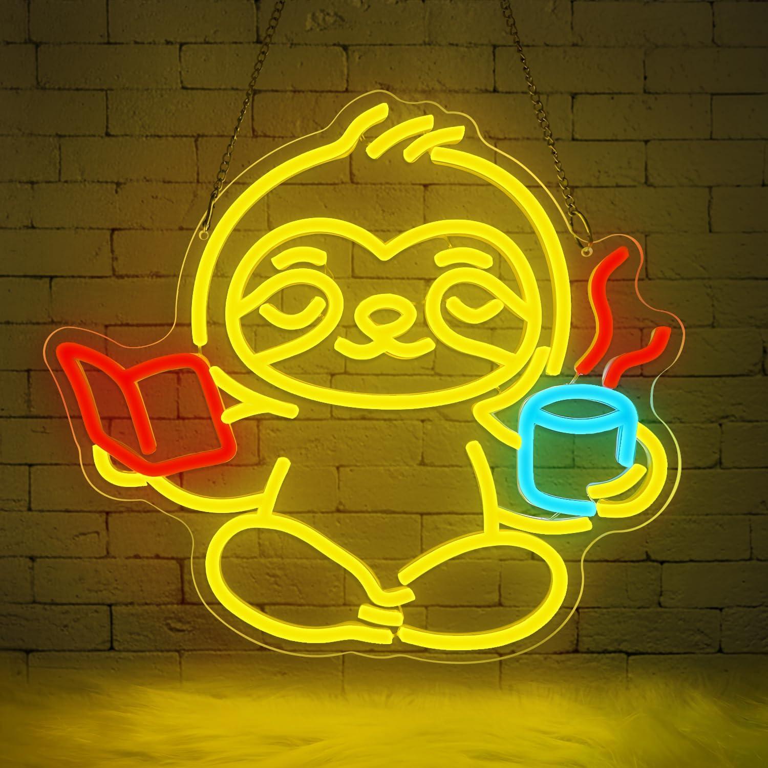 Letrero Luminoso LED USB con D - Office Lighting Decor reseña y precio