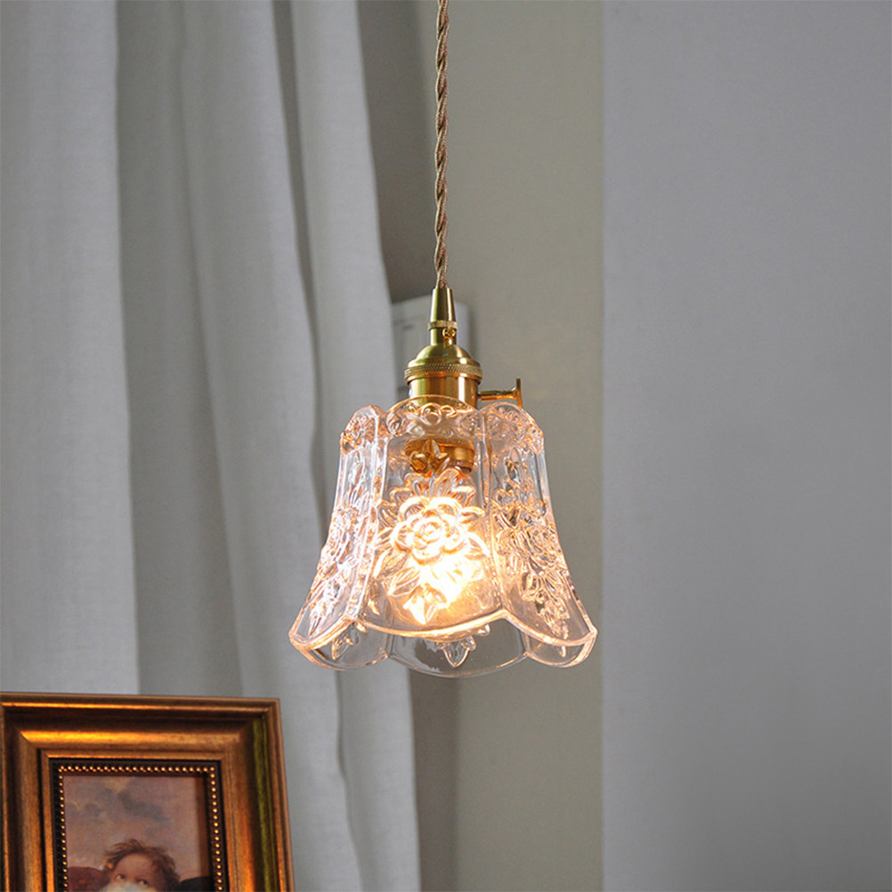 Lámpara Colgante de Vidrio Ret - Lighting Home Decor Ideas reseña y precio
