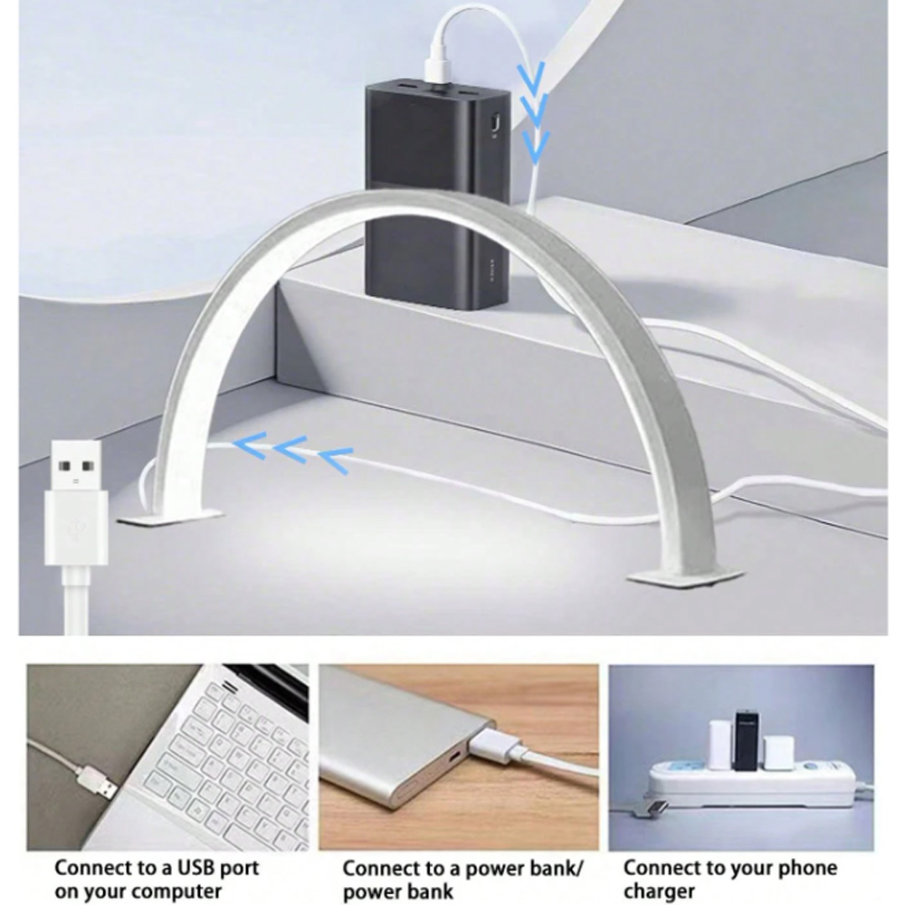 Lámpara de uñas LED USB 5V de  - Led Moon Lamp reseña y precio