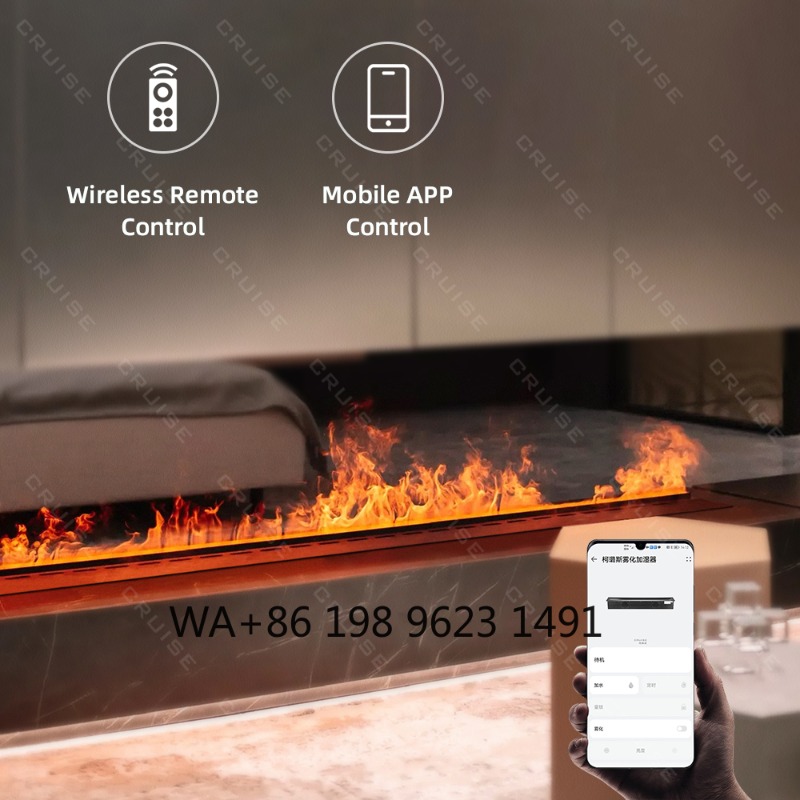 Chimenea de Vapor 3D con Contr - Lighting Decor Wedding reseña y precio