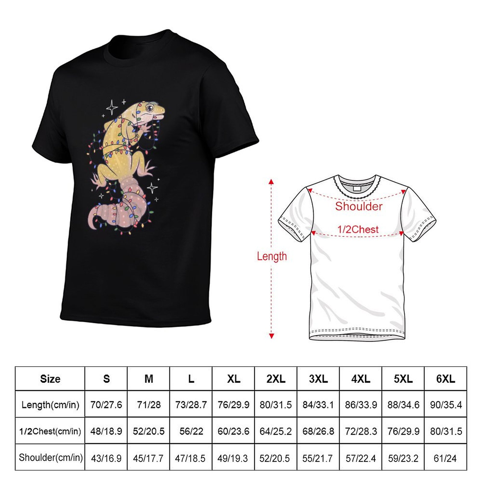 Camiseta Leopard Gecko and Hol - Gecko Lighting & Decor reseña y precio