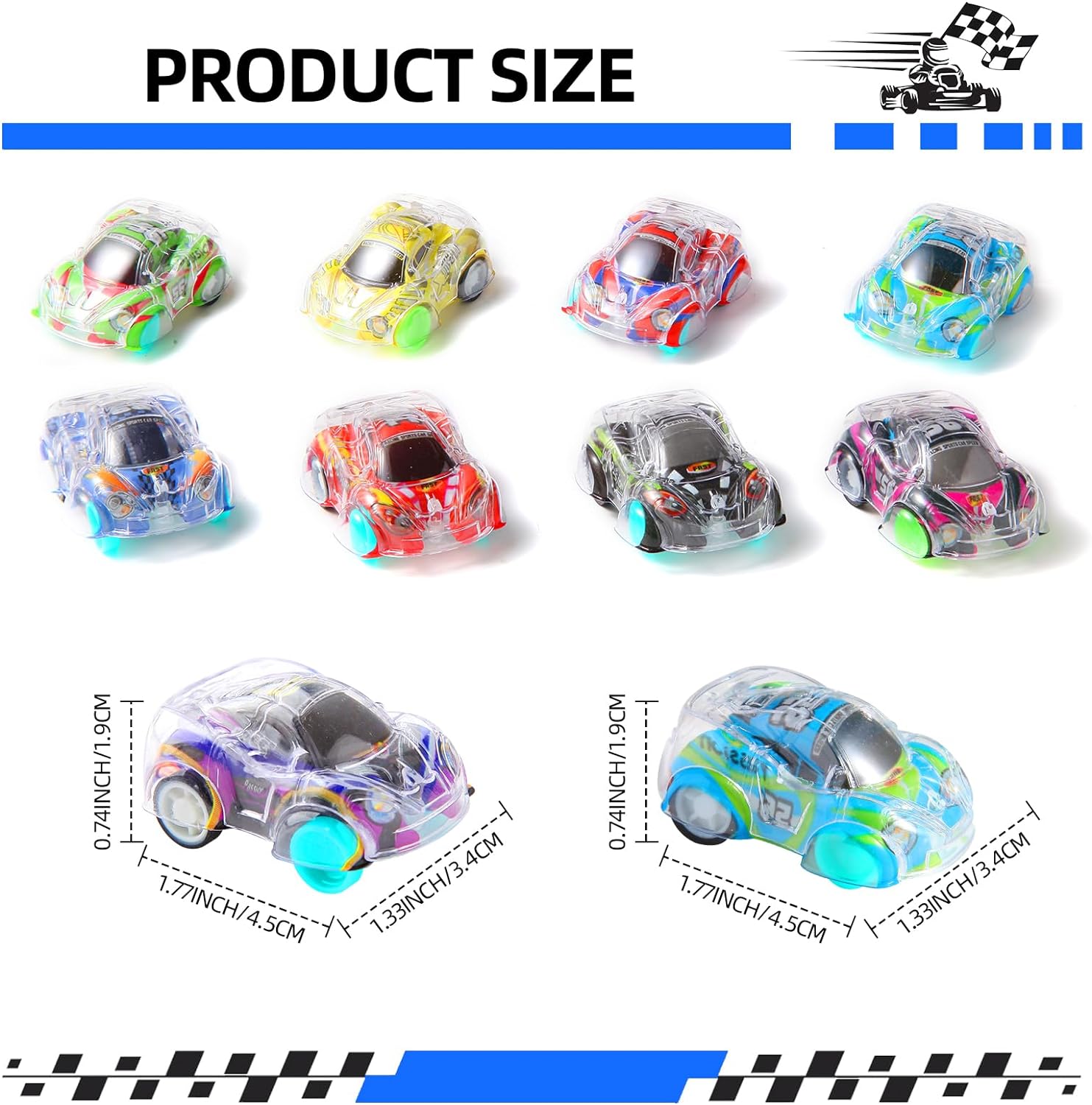 Juego de Mini coches extraíble - Lighting Mcqueen Decor reseña y precio