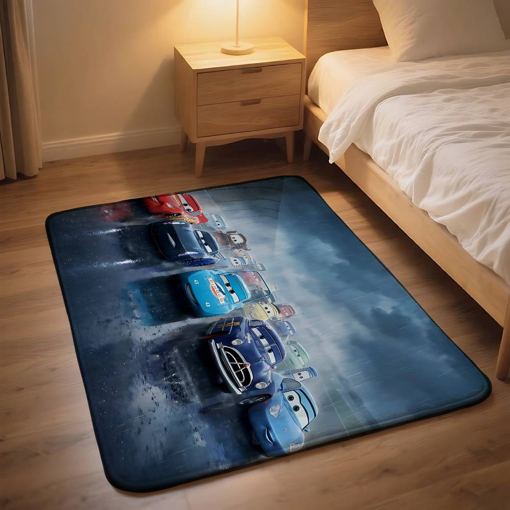 Alfombra antideslizante para b - Lighting Mcqueen Decor reseña y precio