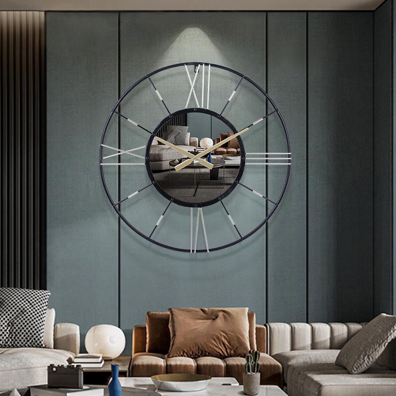 Reloj moderno y sencillo para  - Lighting Home Decor Wall Clocks reseña y precio