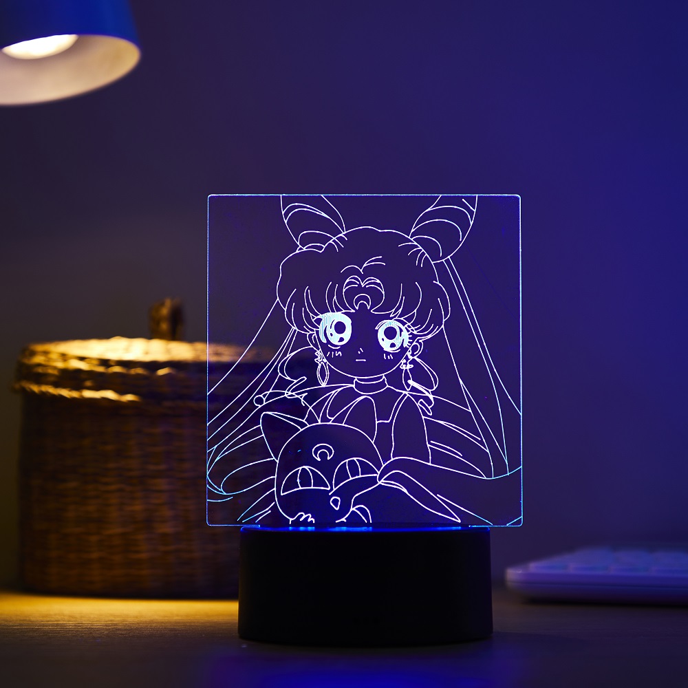 Lámpara LED 3D de Personaje de - Led Moon Lamp reseña y precio
