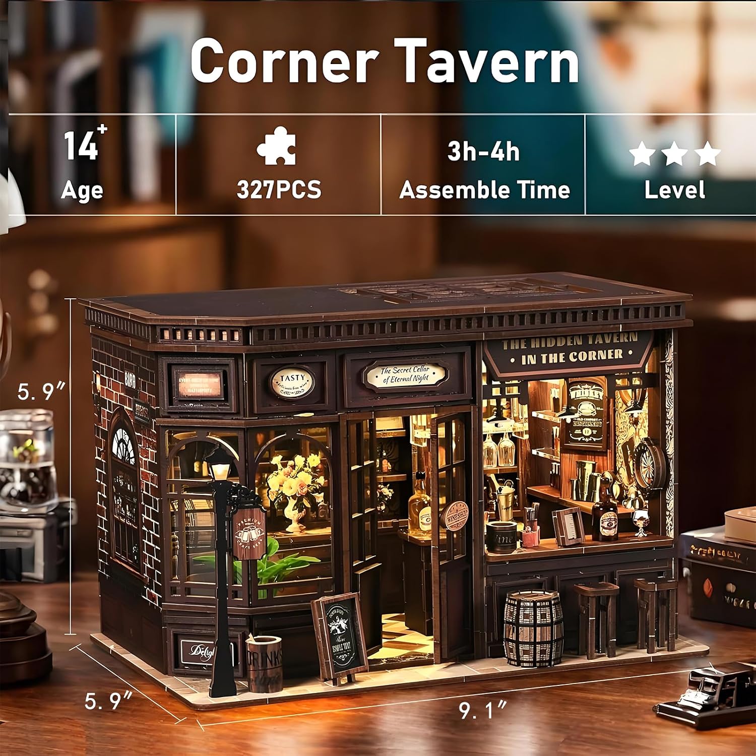 Kit de Casa en Miniatura para  - Lighting Home Decor Products reseña y precio